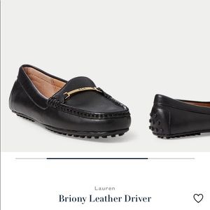 Lauren Ralph Lauren Briony Leather Driver loafers size 7B